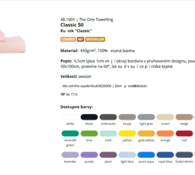 The One colors